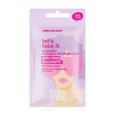 Farmona Tutti Frutti Let's Face It maseczka matująca do twarzy 7 g