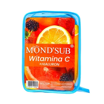 Mond'Sub zestaw kosmetyków z witaminą C i kwasem hialuronowym serum 95 ml + maska w płachcie 25 ml + kosmetyczka