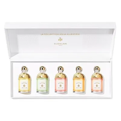 Guerlain La Collection Aqua Allegoria woda toaletowa Bergamote Calabria 7,5 ml + woda toaletowa Nerolia Vetiver 7,5 ml + woda toaletowa Pera Granita