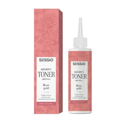 Sessio kremowy toner-odżywka do włosów Rose Gold 100 ml