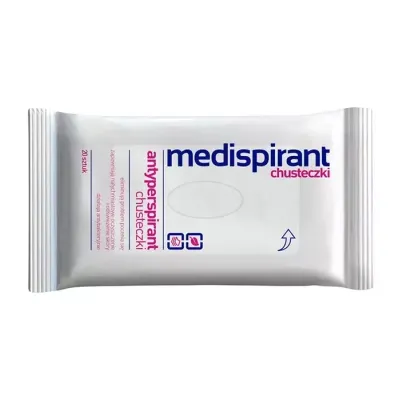 Medispirant antyperspirant chusteczki 20 sztuk