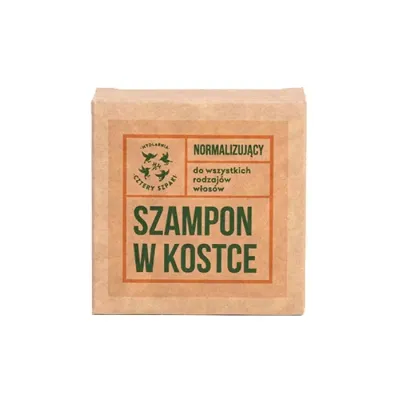 Mydlarnia Cztery Szpaki normalizujący szampon w kostce 75g