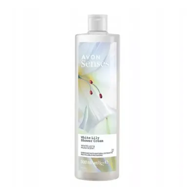 Avon Senses żel pod prysznic White Lily 500 ml