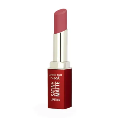 Golden Rose Mood Satiny Matte satynowa pomadka do ust w sztyfcie 06 Peach Amber 3,5 g