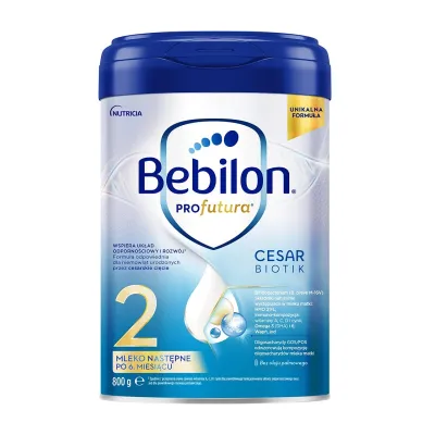 Bebilon Profutura CesarBiotik 2 mleko następne po 6 miesiącu 800 g