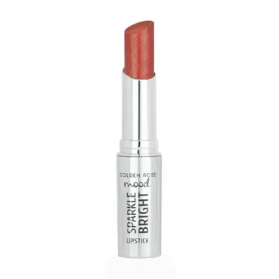 Golden Rose Mood Sparkle Bright brokatowa szminka w sztyfcie 152 Peach Glam 3,3 g
