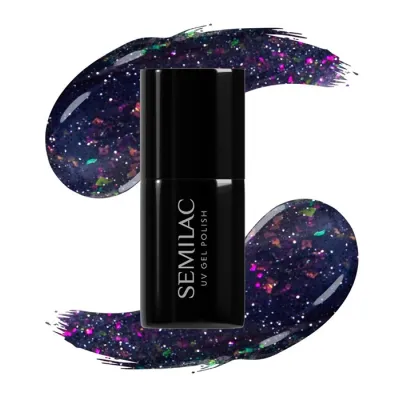 Semilac Winter Collection lakier hybrydowy 611 Violet Night 7 ml
