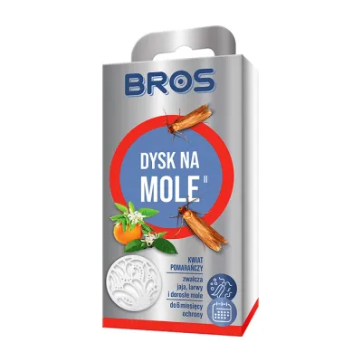 Bros dysk na mole odzieżowe Kwiat Pomarańczy 1 sztuka