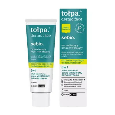 TOŁPA DERMO FACE SEBIO NORMALIZUJĄCY KREM NAWILŻAJĄCY 40ML