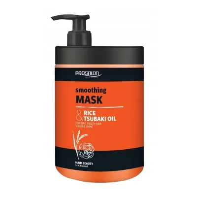 Prosalon Professional Rice & Tsubaki Oil wygładzająca maska do włosów z ryżem 1000 ml