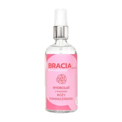 Bracia Mydlarze hydrolat do twarzy z kwiatów róży damasceńskiej 100 ml