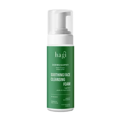 Hagi Dermosophy łagodząca pianka do mycia twarzy 150 ml