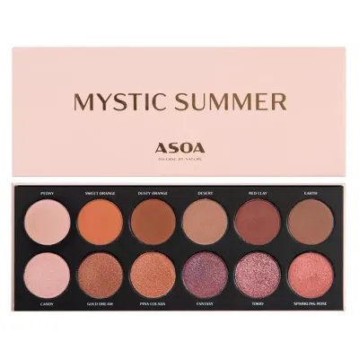 Asoa paleta cieni do powiek Mystic Summer 12,3 g