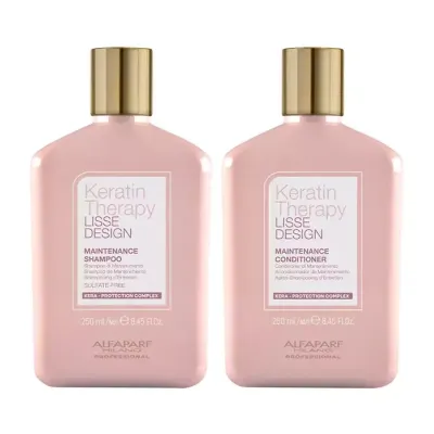 ALFAPARF MILANO KERATIN THERAPY LISSE SZAMPON + ODŻYWKA