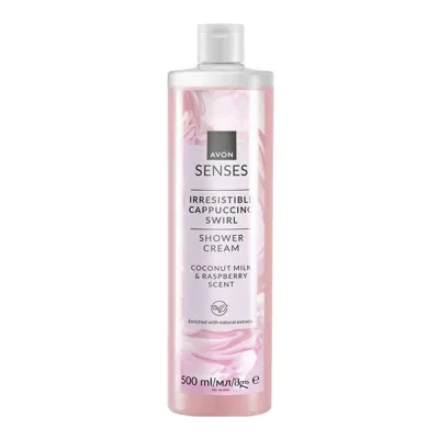 Avon Senses kremowy żel pod prysznic Irresistible Cappuccino Swirl 500 ml
