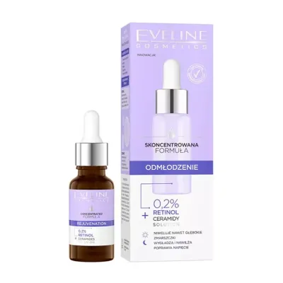 Eveline Cosmetics 0,2% Retinol I Ceramidy odmładzające serum do twarzy 18 ml