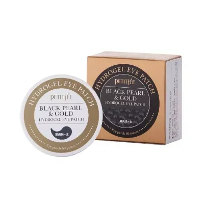 PETITFEE BLACK PEARL GOLD HYDROŻELOWE PŁATKI POD OCZY 60SZT
