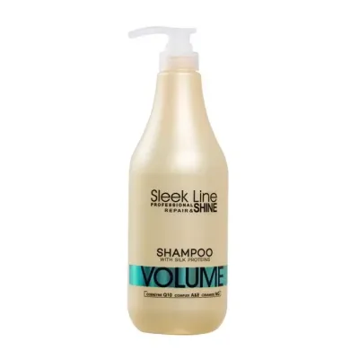 Stapiz Sleek Line Volume szampon zwiększający objętość włosów z jedwabiem 1 l