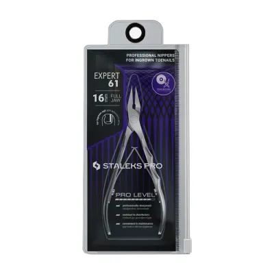 Staleks Pro Expert profesjonalne cążki do wrastających paznokci 61/16 mm