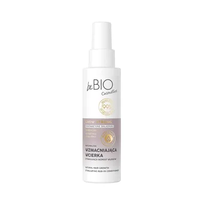 Bebio Grow Strong naturalna wzmacniająca wcierka stymulująca wzrost włosów 100 ml