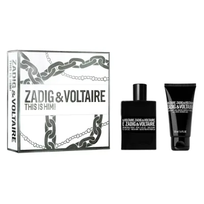 Zadig & Voltaire This Is Him! woda toaletowa spray 50 ml + żel pod prysznic 50 ml