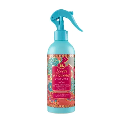 Tesori d'Oriente Ayurveda odświeżacz powietrza i tkanin w sprayu 250 ml