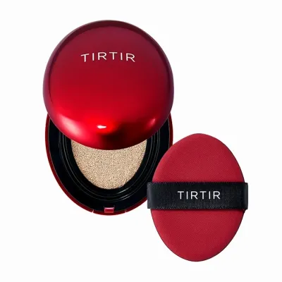 TIRTIR Mask Fit Red Cushion SPF 40 PA++ długotrwały podkład do twarzy w kompakcie 29N Natural Beige 18g