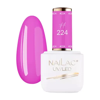 NaiLac lakier hybrydowy #224 7ml