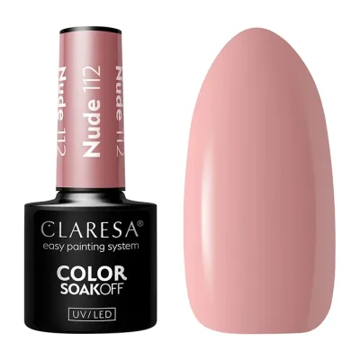 Claresa hybrydowy lakier do paznokci Nude 112 5 g