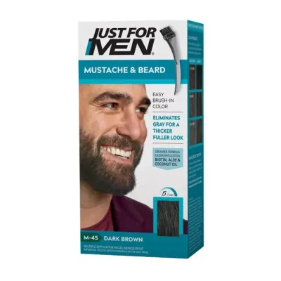 Just For Men żel koloryzujący do włosów i brody M-45 Dark Brown Black