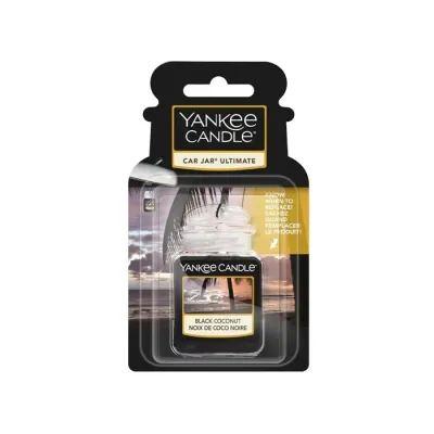 Yankee Candle Car Jar Ultimate zapach do samochodu Black Coconut 25 g