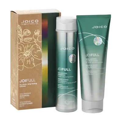 Joico JoiFull zestaw do pielęgnacji włosów cienkich szampon 300 ml + odżywka 250 ml