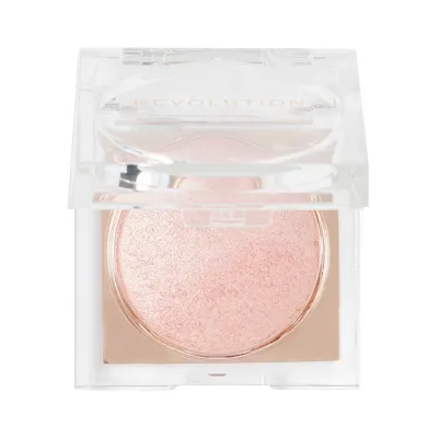 Makeup Revolution Beam Bright rozświetlacz do twarzy Pink Seduction 2,45g