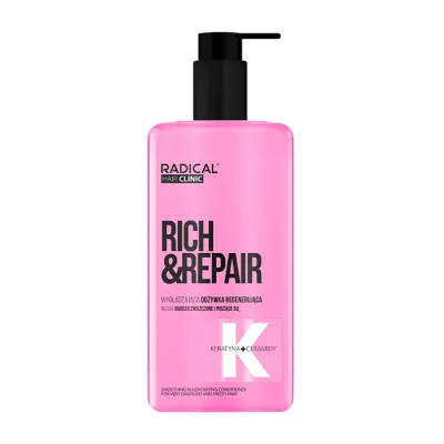 Farmona Radical Hair Clinic Rich & Repair wygładzająca odżywka regenerująca 260 ml
