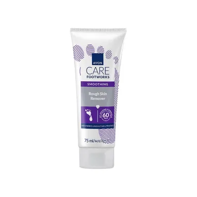 Avon Care Foot Works peeling do stóp z drobinkami skorupki orzecha 75 ml
