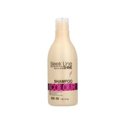 Stapiz Sleek Line Colour szampon do włosów farbowanych z jedwabiem 300ml