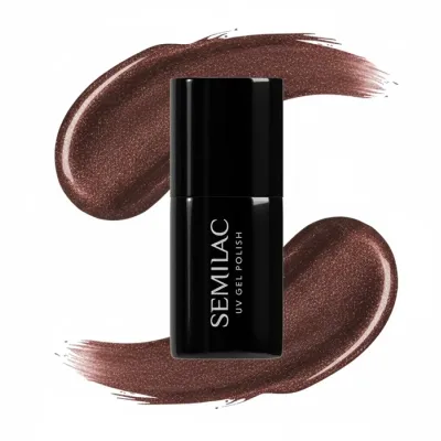 Semilac Inner Glow lakier hybrydowy 965 Chocolate Gloss 7 ml