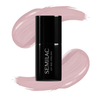 Semilac Allure lakier hybrydowy 057 Nude Beige Rose 7 ml