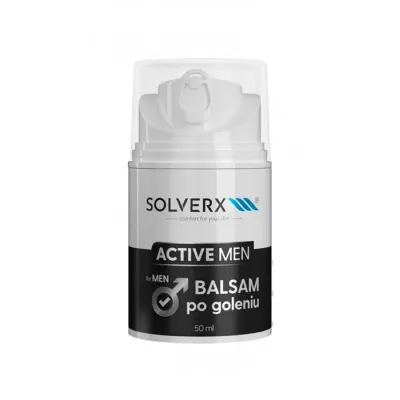 Solverx Active Men balsam po goleniu 50 ml