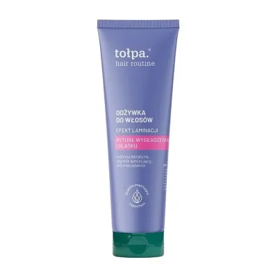 Tołpa Hair Routine wygładzająca odżywka do włosów efekt laminacji 175 ml