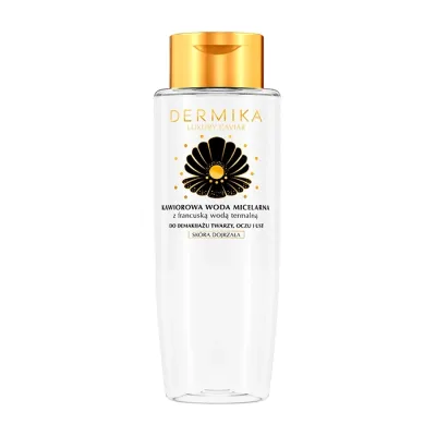 Dermika Luxury Caviar kawiorowa woda micelarna z francuską wodą termalną 400 ml