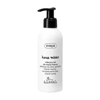 Ziaja Kozie Mleko mleczny żel do mycia twarzy 200ml