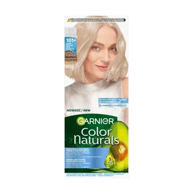 Garnier Color Naturals rozjaśniająca farba do włosów 101+ Lodowy Platynowy Blond