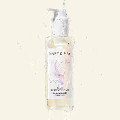 Mary&May Rice Glutathione LHA Cleansing Oil olejek do demakijażu z ekstraktem z ryżu 200 ml