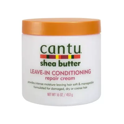Cantu Leave-In Conditioning Repair Cream regenerujący krem do włosów Masło Shea 453 g