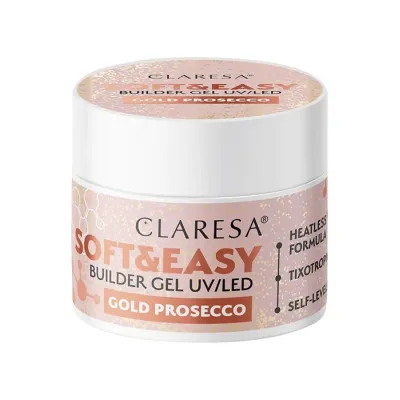 Claresa Soft & Easy żel budujący Dancing Sparkles 45 g