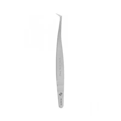 Staleks Pro Expert Lash Brow L-Shaped 65' profesjonalna pęseta do przedłużania rzęs TE-40/12