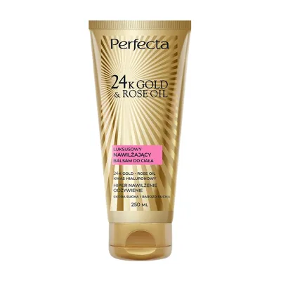 Perfecta 24K Gold & Rose Oil luksusowy nawilżający balsam do ciała 250ml
