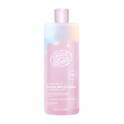 Face Boom oczyszczająca woda micelarna Zaradna Wizjonerka 500 ml