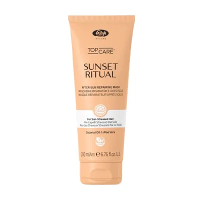 Lisap Milano Sunset Ritual maska do włosów zniszczonych słońcem 200 ml